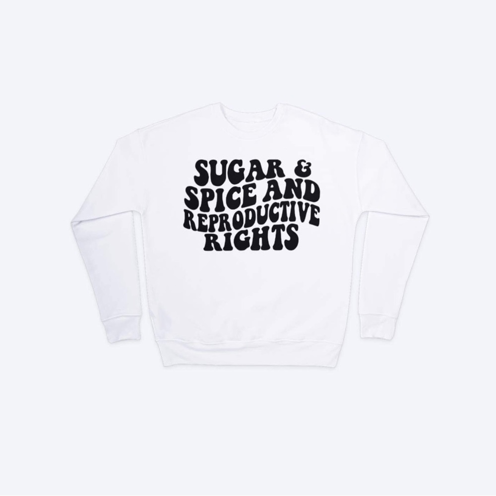 Sugar and spice fleece pullover